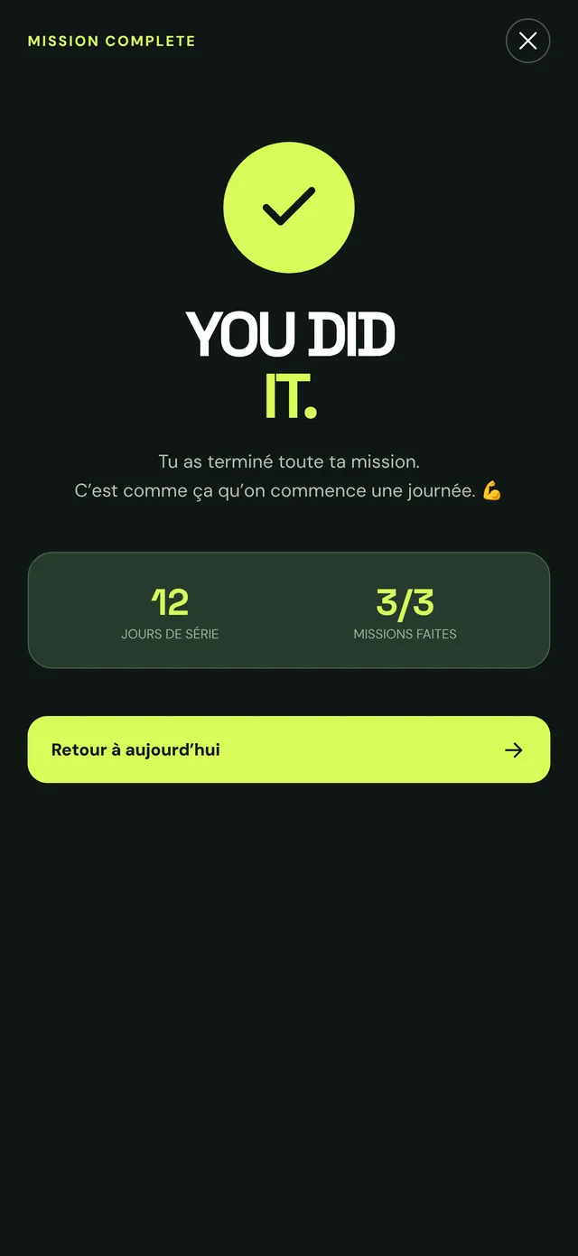 Mission accomplie